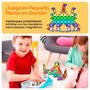 CEFA Mini Blocs Magnétiques Picasso Tiles 02019, 26 Pièces incluant Triangles et Carrés, avec Boîte de Transport Métal, Compatible Autres Sets, +3 Ans