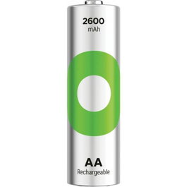GP Recyko Lot de 4 piles rechargeables AA 2600mAh NiMH