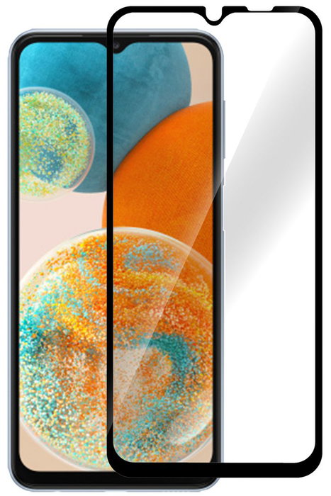 eSTUFF Protection d'écran Galaxy A23 / A23 5G Titan Shield Full Cover Verre trempé 9H Compatible coque