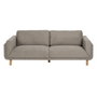 BigBuy Home Canapé trois places Vert clair