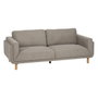 BigBuy Home Canapé trois places Vert clair