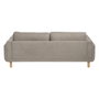 BigBuy Home Canapé trois places Vert clair
