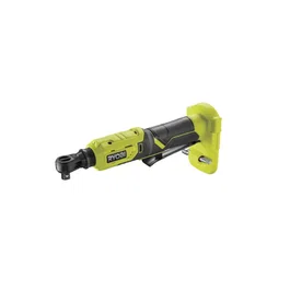Ryobi R18RW3-0 Clé à cliquet sans fil 18V ONE+, emmanchement carré 3/8'', 60 Nm, tête pivotante 4 positions, idéale pour mécanique automobile et moto
