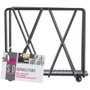 Home Deco Factory Porte-serviettes en fil de fer noir DECO FILAIRE