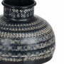 BigBuy Home Vase Noir Aluminium 15 x 15 x 13 cm