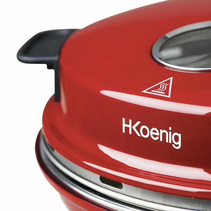 Hkoenig NAPL350 Four à pizza Napoletana Rouge