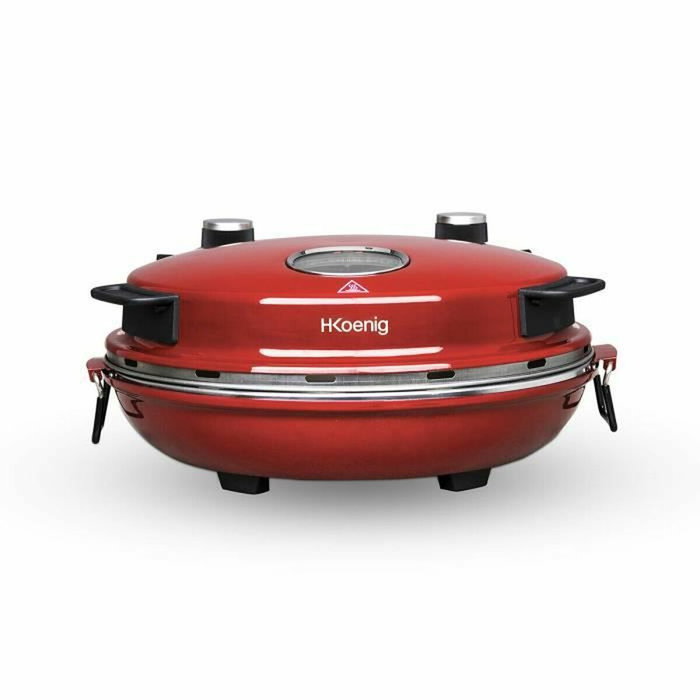 Hkoenig NAPL350 Four à pizza Napoletana Rouge