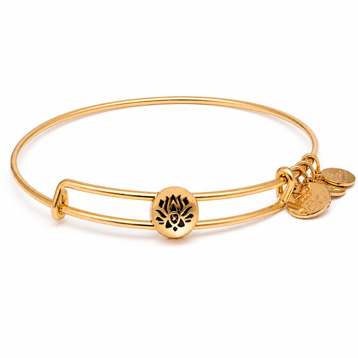 Alex And Ani Pulsera Fleur de Lotus Dorée Alex And Ani Pulsera Fleur de Lotus Dorée