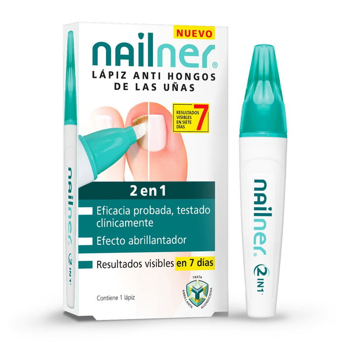 Nailner Crayon à ongles 2-en-1 antifongique 4 ml