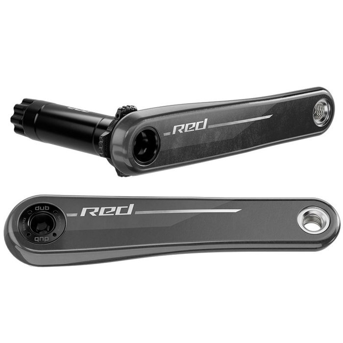 Sram Jeu de manivelles Red E1 DUB DM 150 mm Carbone Noir Sram Jeu de manivelles Red E1 DUB DM 150 mm Carbone Noir