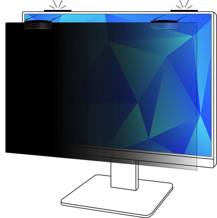 3M Filtre de confidentialité pour moniteur à attache magnétique COMPLY™ PF238W9EM 23.8 pouces (60.4 cm) 16:9 plein écran 3M Filtre de confidentialité pour moniteur à attache magnétique COMPLY™ PF238W9EM 23.8 pouces (60.4 cm) 16:9 plein écran
