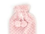 GIFTDECOR Bouillotte 1,8 L avec housse en peluche rose
