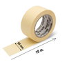 WOLFPACK LINEA PROFESIONAL Ruban double face moquettes 50 mm x 10 m