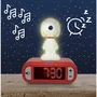 Lexibook Réveil veilleuse Snoopy Blanc et Rouge