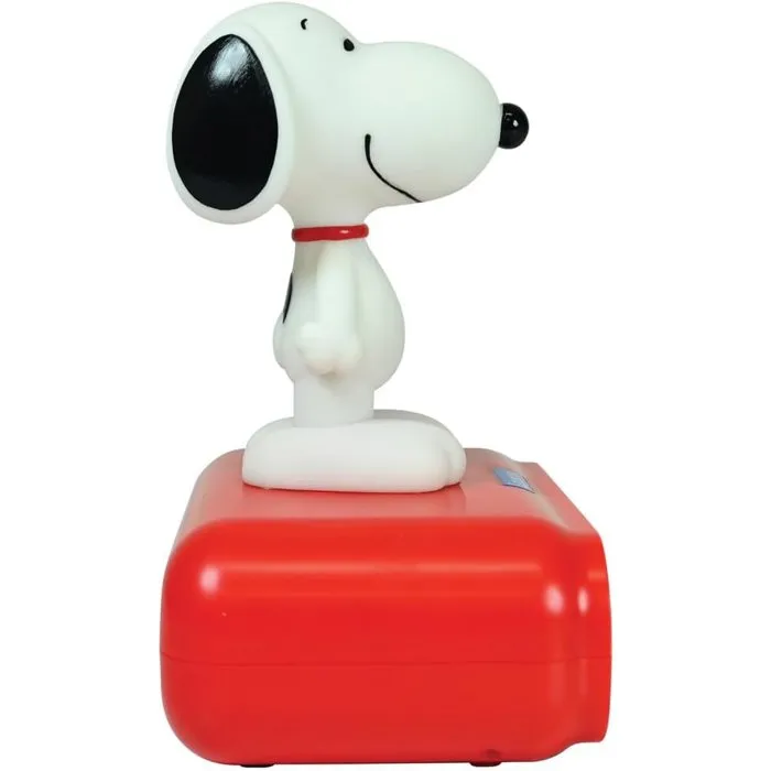 Lexibook Réveil veilleuse Snoopy Blanc et Rouge Lexibook Réveil veilleuse Snoopy Blanc et Rouge