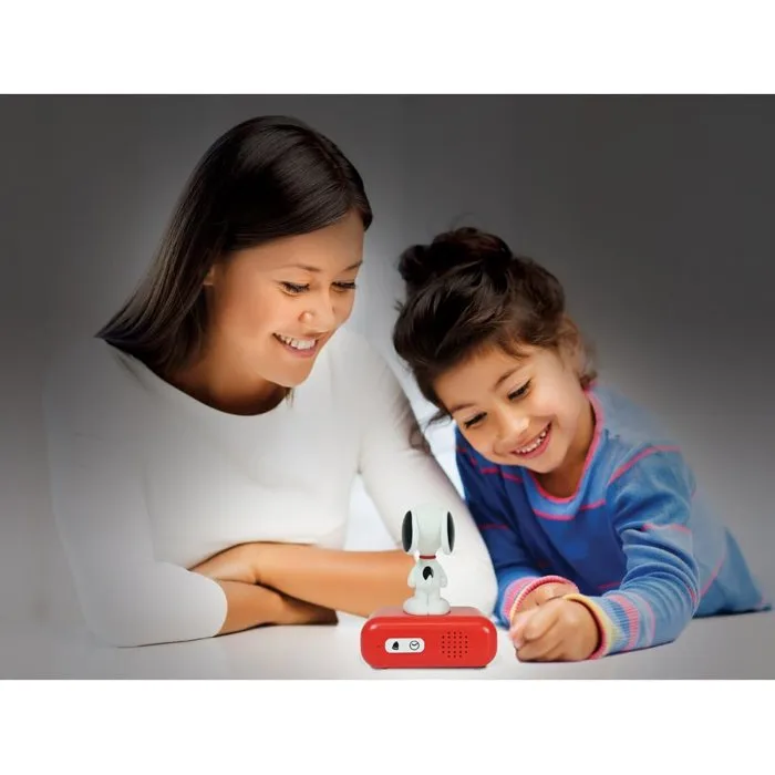 Lexibook Réveil veilleuse Snoopy Blanc et Rouge Lexibook Réveil veilleuse Snoopy Blanc et Rouge