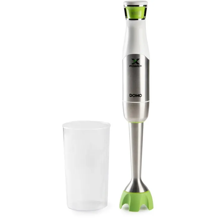 Domo Xpower Flex Mixeur plongeant 1200 W avec tige télescopique
