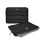 PORT DESIGNS Housse pour PC Portable Portland 15,6" Noir - Polyester 900D - Intérieur bleu - Dimensions 41x32,7x3 cm