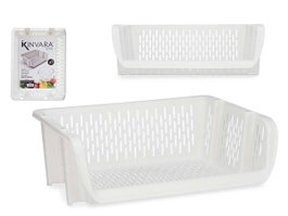 KINVARA Verdurero Apilable Blanc