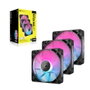 Corsair RX120 RGB iCUE Link Pack de 3 - Noir