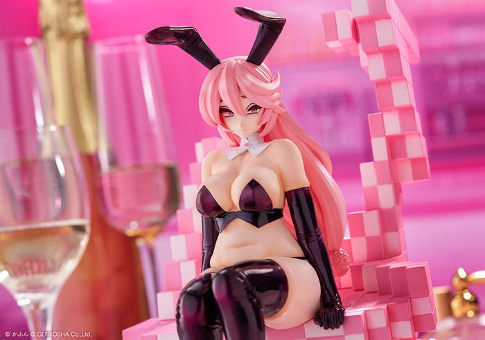 Original Character statuette PVC 1/7 Trick Bunnies Sitting Bunny Illustration by Kafun 24 cm