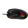 Yenkee YMS 3010 PRISMA Souris de Jeu avec Rétroéclairage Holographique - Capteur Pixart 3327 - 6 Boutons Programmable - 12000 DPI - Connexion USB