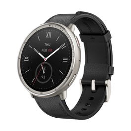 Amazfit W2433EU1N Smartwatch Active 2, Montre Connectée pour le Sport avec Traqueur d'Activité et Cardiofréquencemètre, Noir