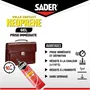 Sader - Colle contact néoprène gel extra forte, pour bois, caoutchouc, cuir, liège, métal, plastique rigide - Tube 125 ml