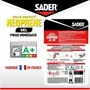 Sader - Colle contact néoprène gel extra forte, pour bois, caoutchouc, cuir, liège, métal, plastique rigide - Tube 125 ml