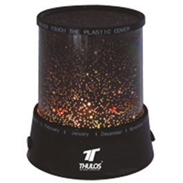 Thulos Th-SL003 Lampe LED Projecteur d'Étoiles et Constellations avec Batteries 3xAA pour Chambre