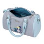 Tiki Stitch Disney Sac bowling en similicuir motif denim, 21 cm