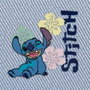 Tiki Stitch Disney Sac bowling en similicuir motif denim, 21 cm