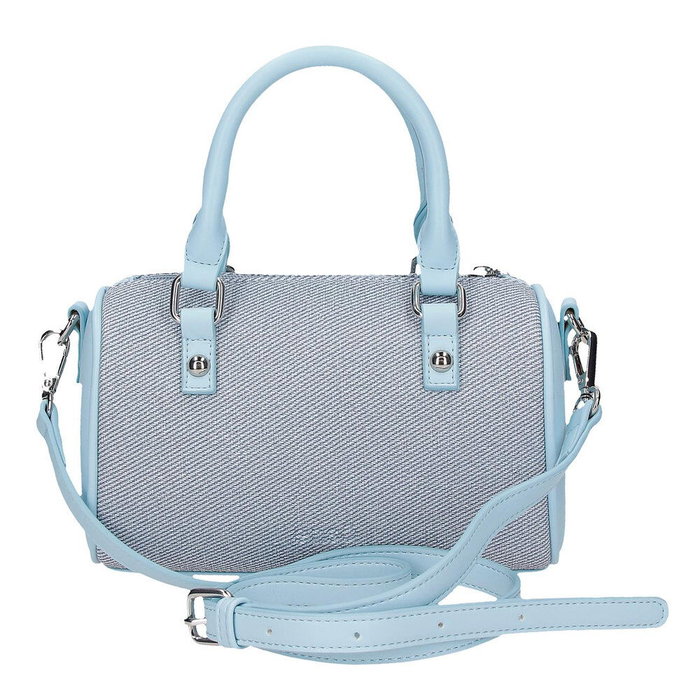 Tiki Stitch Disney Sac bowling en similicuir motif denim, 21 cm