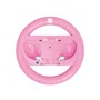 Volant de course Hori Mario Kart World (Motif Peach Rose) pour Nintendo Switch 2 / Switch avec Joy-Con - Licence officielle Nintendo
