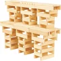 Jeujura TECAP 3XL, jeu de construction en bois 200 pièces, 3 tailles, coffret 28 x 28 x 14 cm, pour enfant dès 3 ans