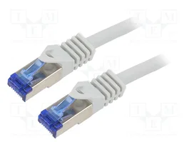 LOGILINK Cordon de raccordement Cat 6a S/FTP 1,5m RJ45