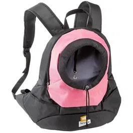 Ferplast Kangoo - Sac à dos porte-chien en nylon - Rose - Dimensions 41.5 * 20 * 43 cm - Capacité 8 kg