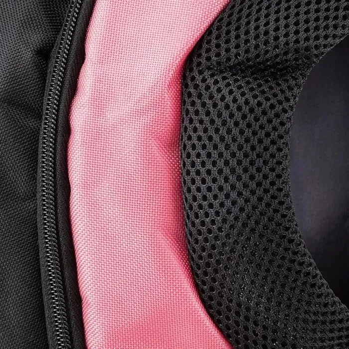 Ferplast Kangoo - Sac à dos porte-chien en nylon - Rose - Dimensions 41.5 * 20 * 43 cm - Capacité 8 kg