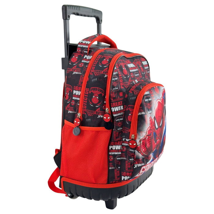 MANENTI Trolley Hero Spiderman Marvel - Valise Cabine 44 cm - Dimensions: 44x33x22 cm
