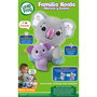 LeapFrog Familia Koala Abrazos Y Besitos 80-623039 - Peluche Interactive Bébé Koala, Apprentissage des Nombres et des Lettres, 5 Chansons, Mode Automatique