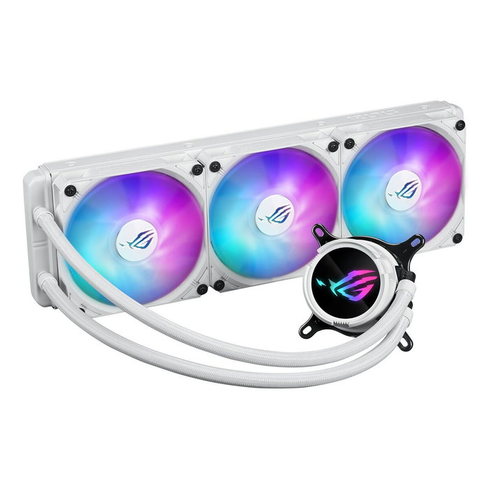 Asus ROG Strix LC III 360 ARGB - Kit de Watercooling tout-en-un Blanc - Radiateur 360 mm - Ventilateurs ARGB - Réf. 90RC00T2-M0UAY0 Asus ROG Strix LC III 360 ARGB - Kit de Watercooling tout-en-un Blanc - Radiateur 360 mm - Ventilateurs ARGB - Réf. 90RC00T2-M0UAY0