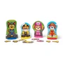 Paw Patrol Puzzle Magnétique La Pat' Patrouille - 4 Figurines à Habiller