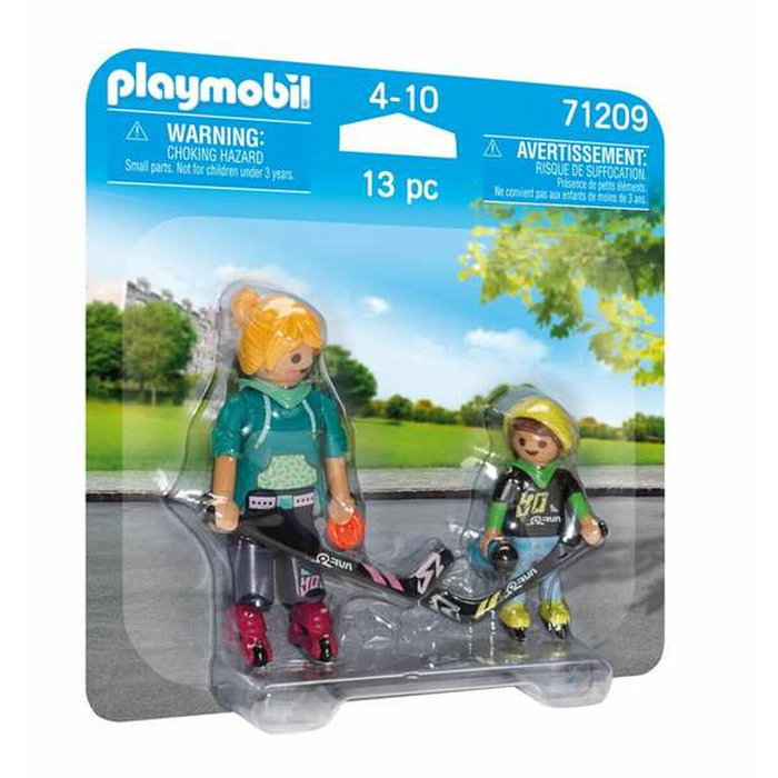 Playmobil 71209 Playset Duo Joueur de Hockey 13 Pièces