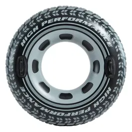 Intex Bouée Pneu gonflable avec poignées, 114 cm, Vinyle, pour enfants à partir de 9 ans, Garçon et Fille, pour piscine et plage