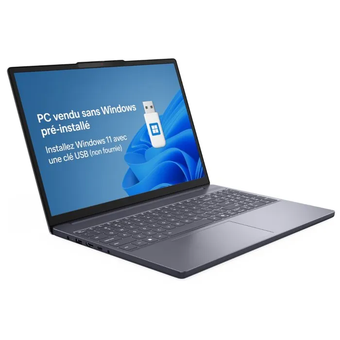 Lenovo IdeaPad Slim 3 15IRH10 - 15,3 WUXGA IPS - Core i7-13620H - 16 Go RAM - 512 Go SSD - AZERTY