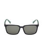 Guess Gafas GU8294 05N - Lunettes de soleil pour homme - Cadre rectangulaire noir, verres verts 52 mm, pont 16 mm, branches 140 mm