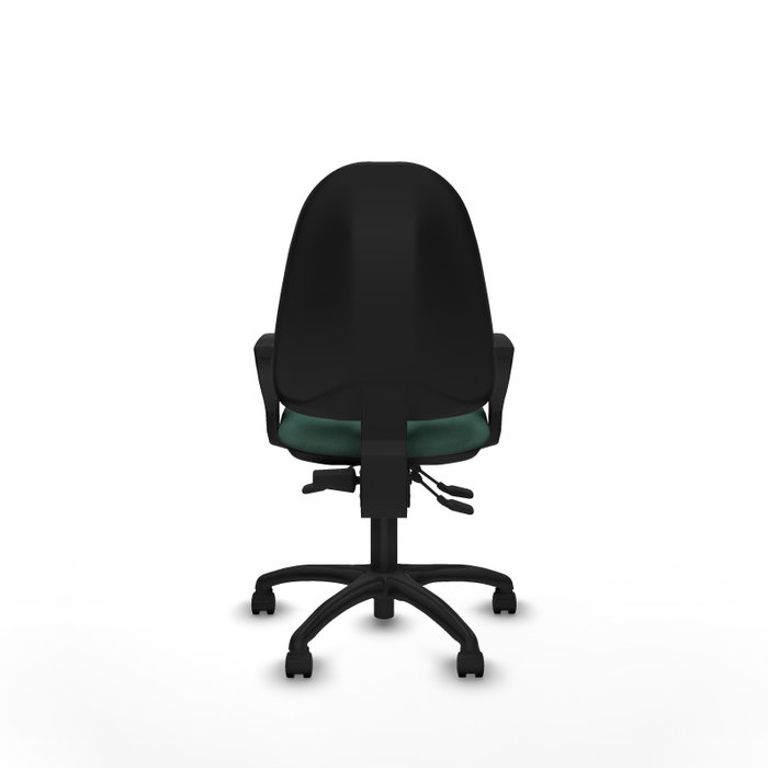 PIQUERAS Y CRESPO Chaise de bureau Algarra, tissu vert bouteille, mécanisme asynchrone PIQUERAS Y CRESPO Chaise de bureau Algarra, tissu vert bouteille, mécanisme asynchrone