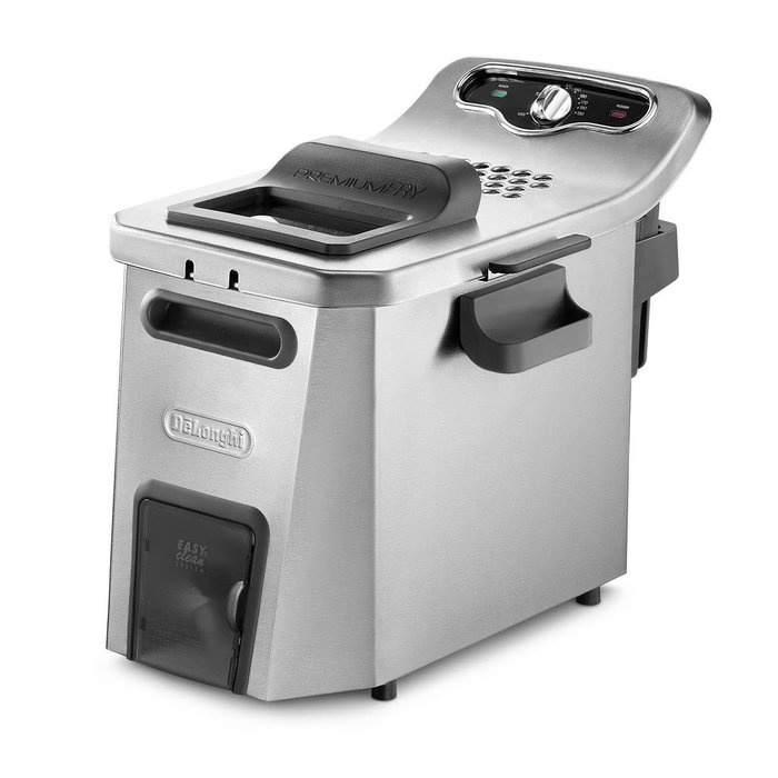 Delonghi F44532CZ PremiumFry Friteuse électrique semi-professionnelle Inox Delonghi F44532CZ PremiumFry Friteuse électrique semi-professionnelle Inox