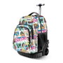 Karactermania GTS FAN - Sac à dos trolley Barbie Comic - Avec roues et poignée télescopique - Dimensions 32 x 27 x 47 cm