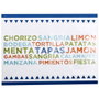 Pick and Drink Lot de 20 sets de table individuels en papier, assortiment vert et blanc